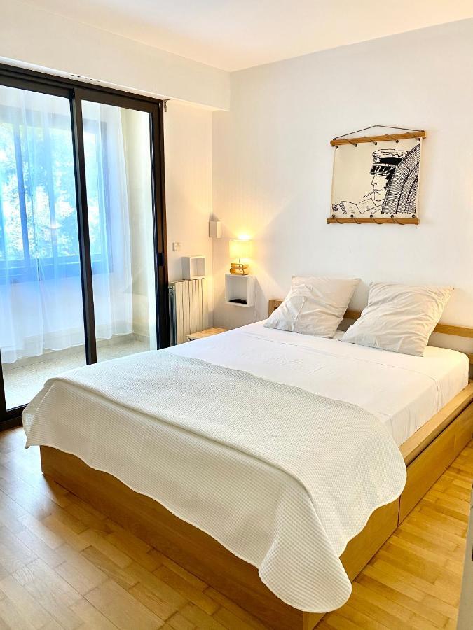 Grand T2 Standing Ajaccio Proche Centre Et Plages Vue Panoramique Parking Prive Екстериор снимка