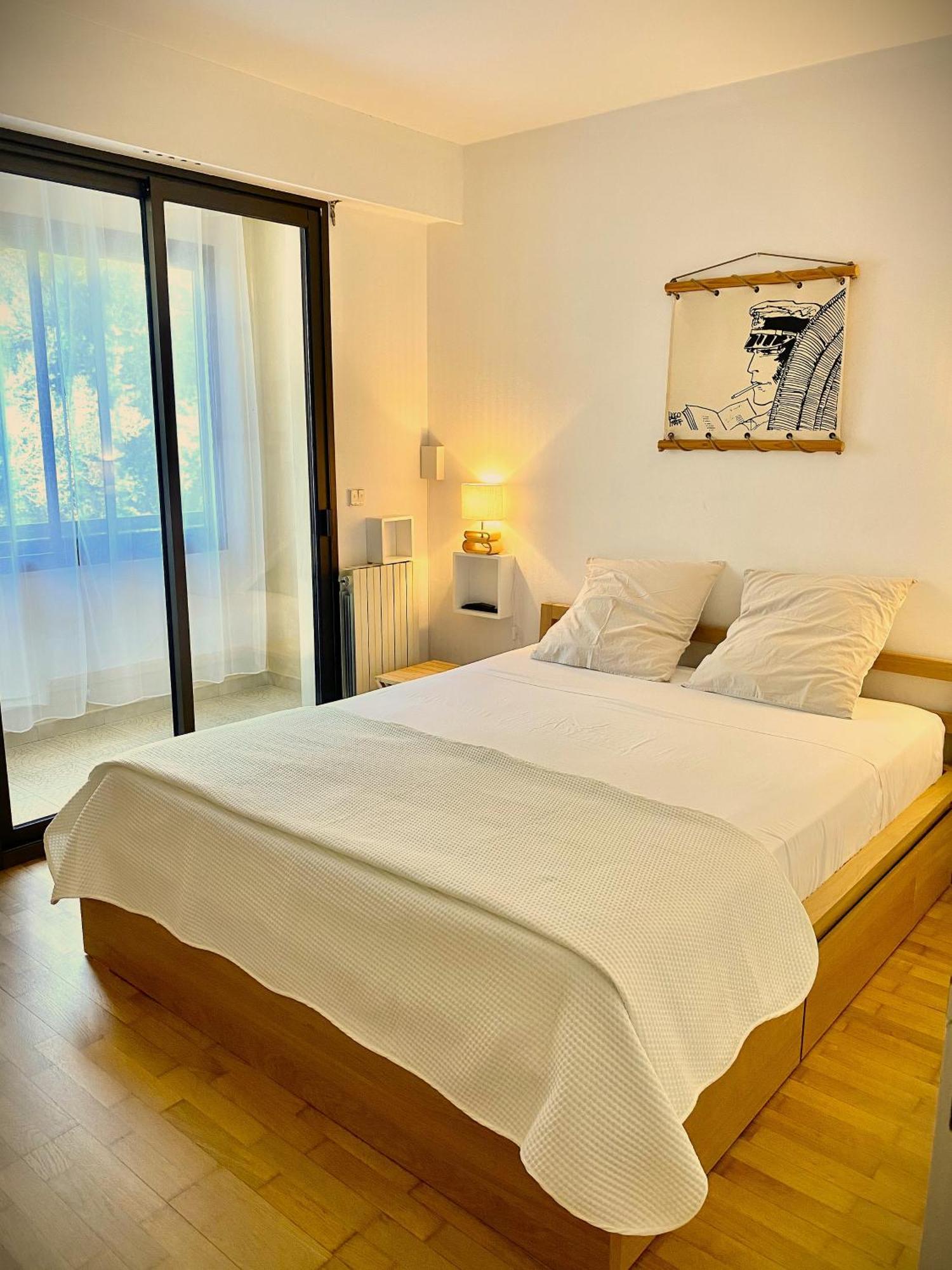 Grand T2 Standing Ajaccio Proche Centre Et Plages Vue Panoramique Parking Prive Екстериор снимка